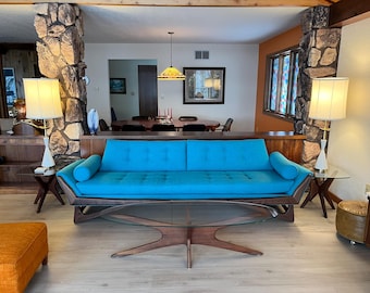Custom Pearsall Style Gondola 2.0 Sofa | Custom