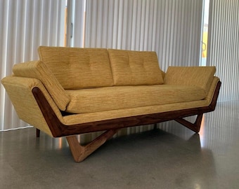 Mid Century style "Tyler"  Loveseat Sofa