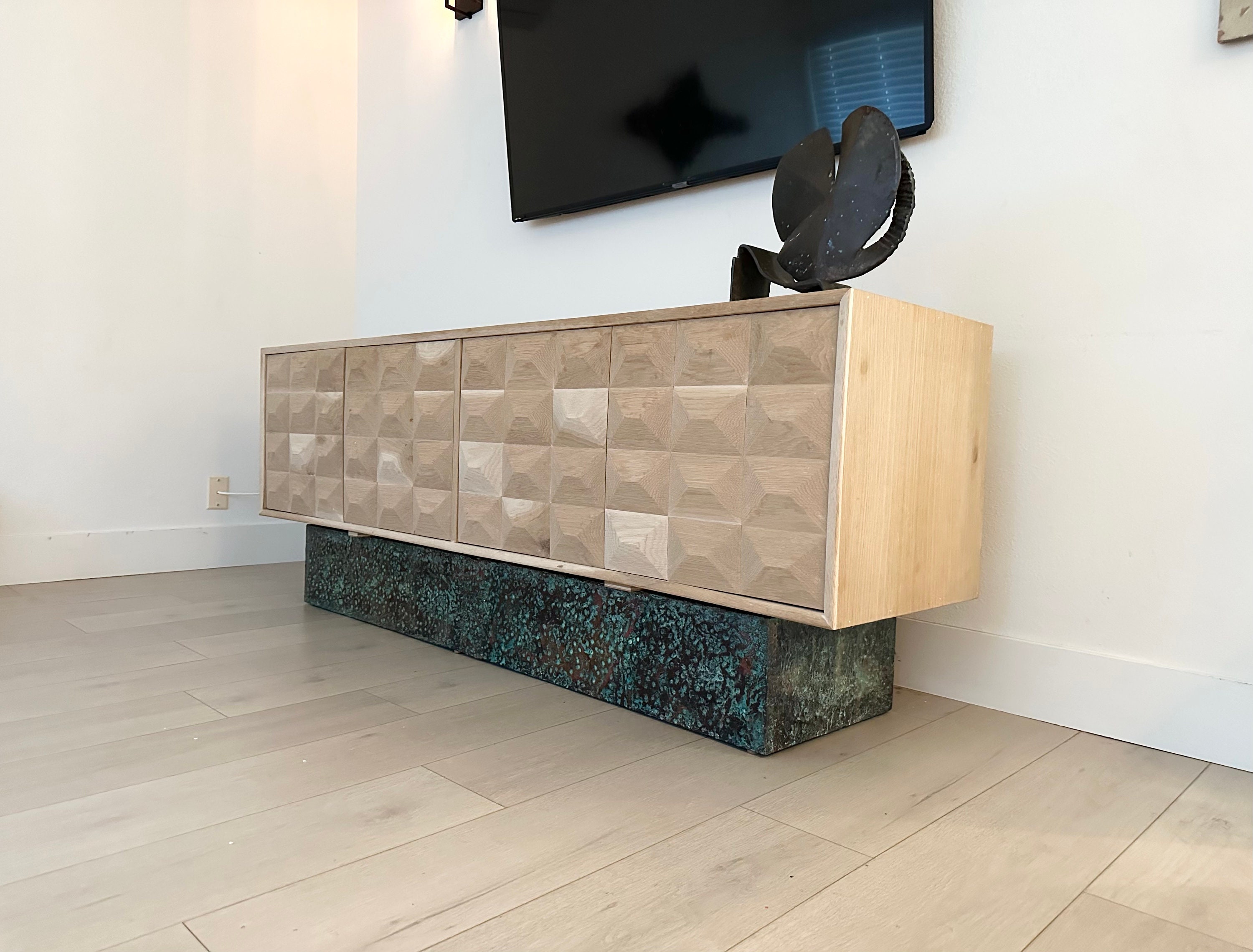Brutalist credenza on sale