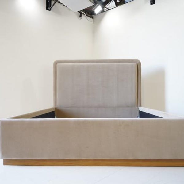 Upholstered Platform Bed - Etsy