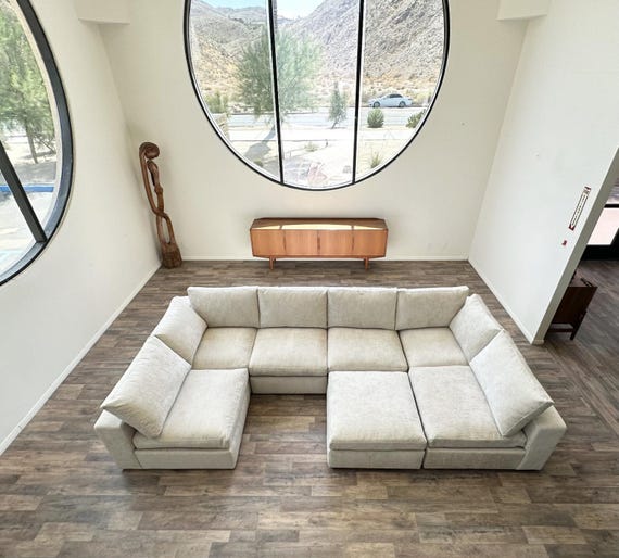 Modular Sectional Sofa  "Versa" Stain Resistant Custom |Made in U.S.A