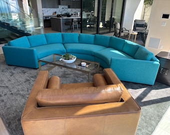 Custom Circular Sectional Sofa