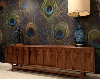 7ft Mid Century "Brasilia" Style Credenza