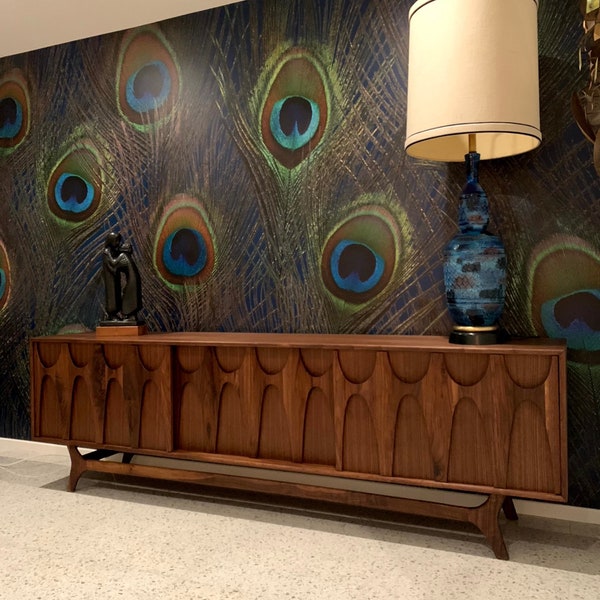 7ft Mid Century "Brasilia" Style Credenza