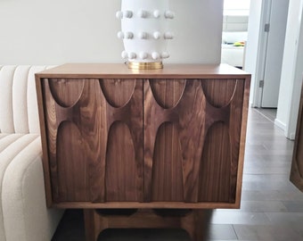 Brasilia Oversized Nightstand | Made in U.S.A |Price Each