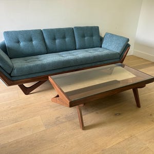 Adrian Pearsall Style Mid-Century Sofa | Made in U.S.A image 7
