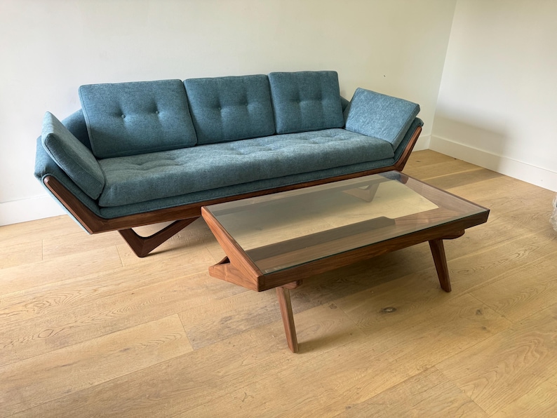 Adrian Pearsall Style Mid-Century Sofa | Made in U.S.A image 7