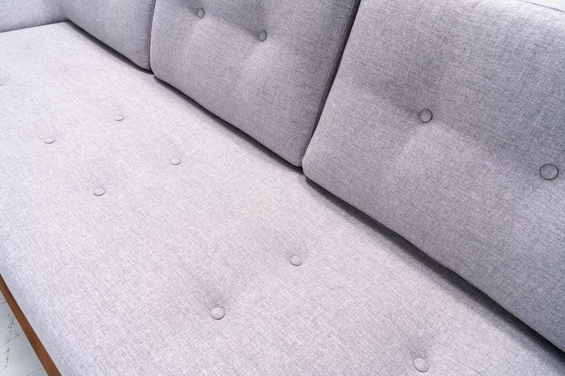 Adrian Pearsall Style Mid-Century Sofa | Made in U.S.A image 9