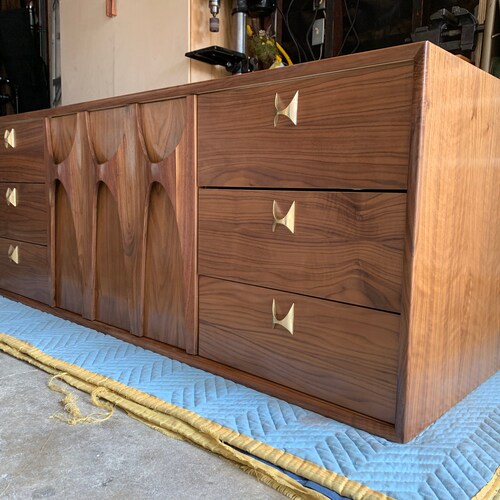 72" Broyhill "Brasilia"  Style Floating Single Sink Vanity