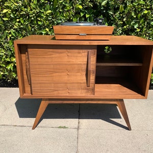 3ft Mid Century "Streamline" Media Credenza