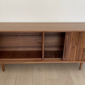 Tambour Door Credenza Sideboard image 4