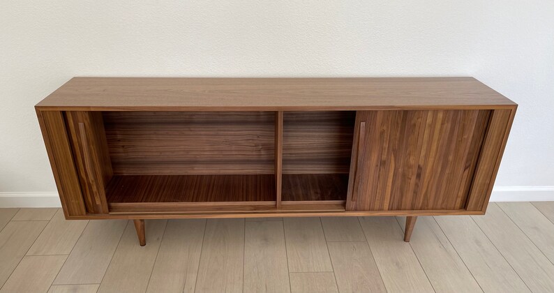 Tambour Door Credenza Sideboard image 4