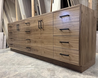 96” Modernist Double Sink Vanity