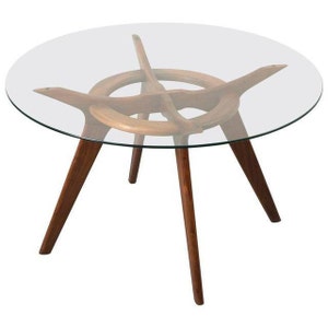 Pearsall Style Sculptural Compass Dining Table