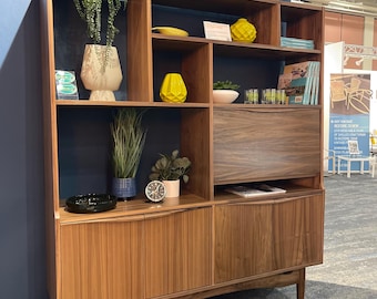 Mid Century Room Divider Wall Unit