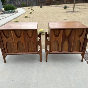 Mid Century Brasilia Nightstands image 1