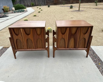 Mid Century Brasilia Nightstands