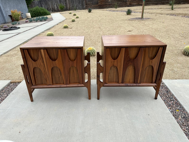 Mid Century Brasilia Nightstands image 1