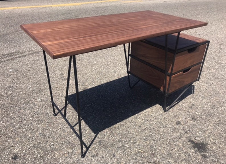 Mid Century Vista Of California Desk