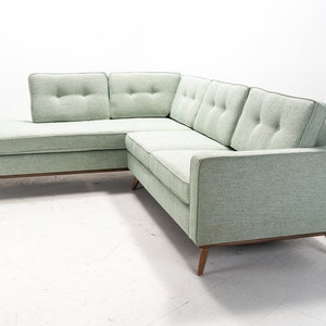 Mid Century "Sully" Sectional Chaise