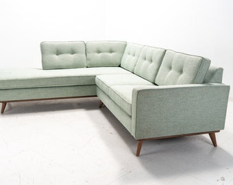 Mid Century "Sully" Sectional Chaise