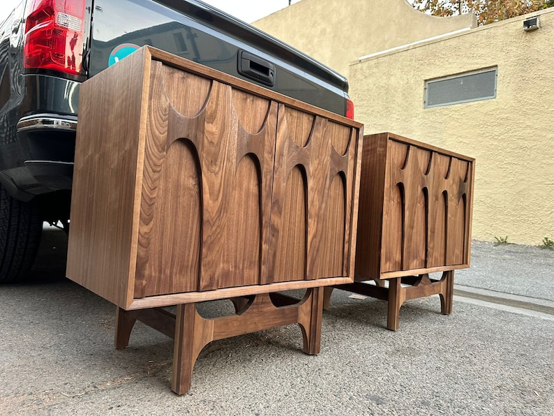 Brasilia Oversized Nightstands / Pair image 2