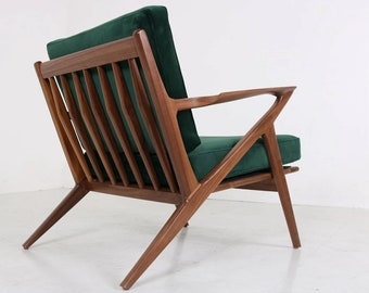 Handmade Solid Walnut Z Chair ( Free Shipping )