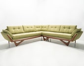 Mid Century Pearsall Style Sectional
