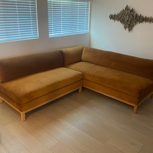 Custom "Dreamer" Feather Down Sectional