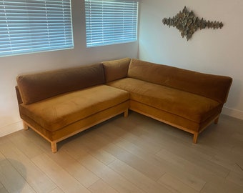 Custom "Dreamer" Feather Down Sectional