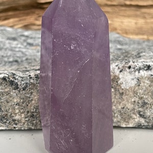 Large Amethyst Point Rare Lavender Color Chunky Amethyst Tower Deep Purple High Quality Healing Stone Tranquility Healer Anti-Anxiety 1002 image 3