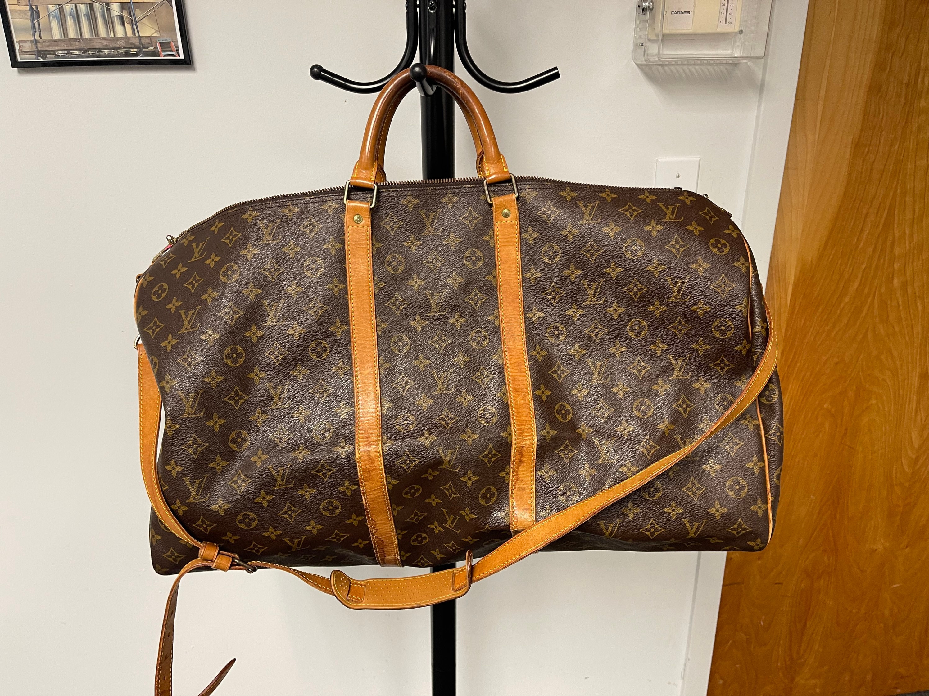 Vintage Louis Vuitton Duffle Bag — RIGHT