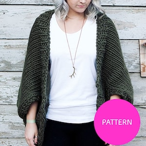 Modello/ Knitatude Bumhugger Modello a maglia Bolero, modello a maglia, modello a maglia cardigan, bumhugger, Knitatude bumhugger