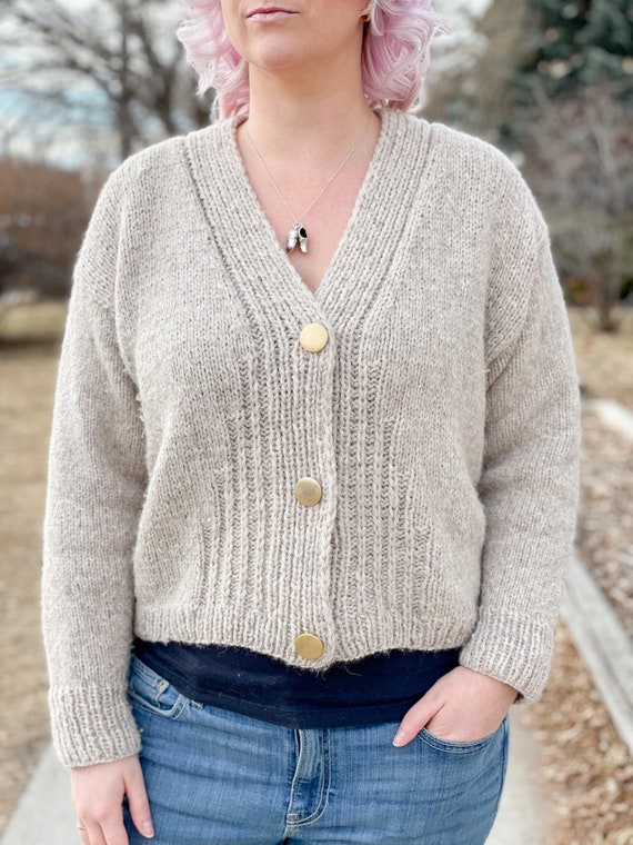 Krista Crop Knit Cardi Krista Crop Knit Cardi
