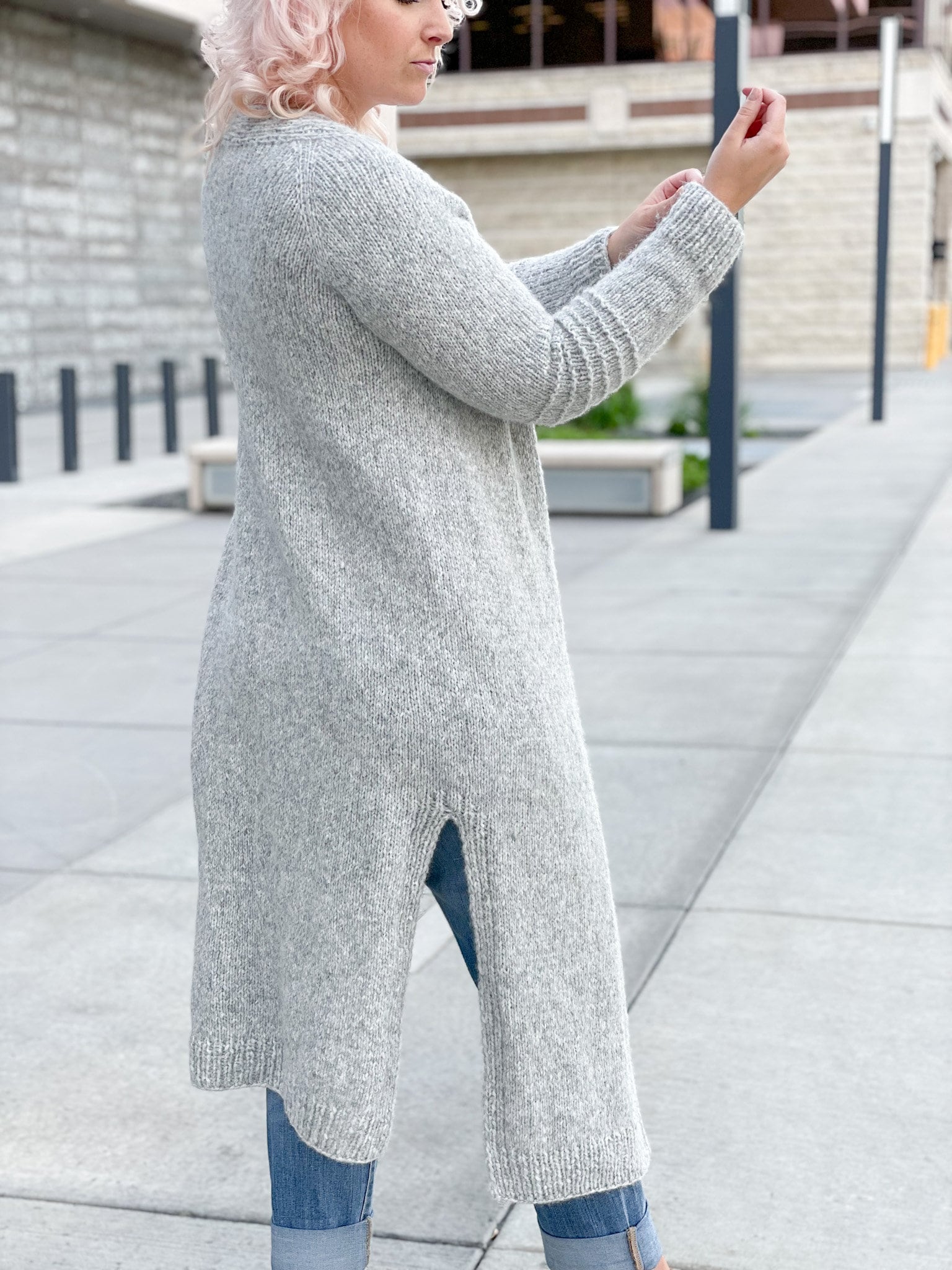 KNITTING PATTERN ** Ridgeline Duster, Long Duster Cardigan, Long Knit ...