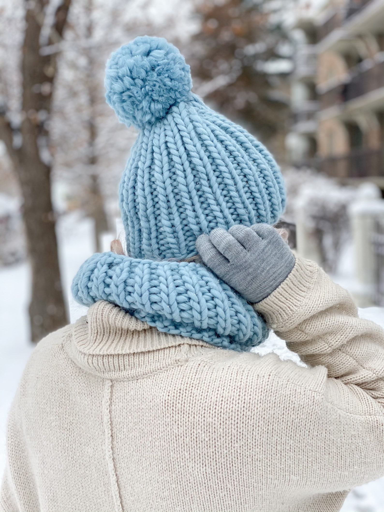 KNITTING PATTERN everyday Basic Cowl Chunky Ribbed Cowl Etsy