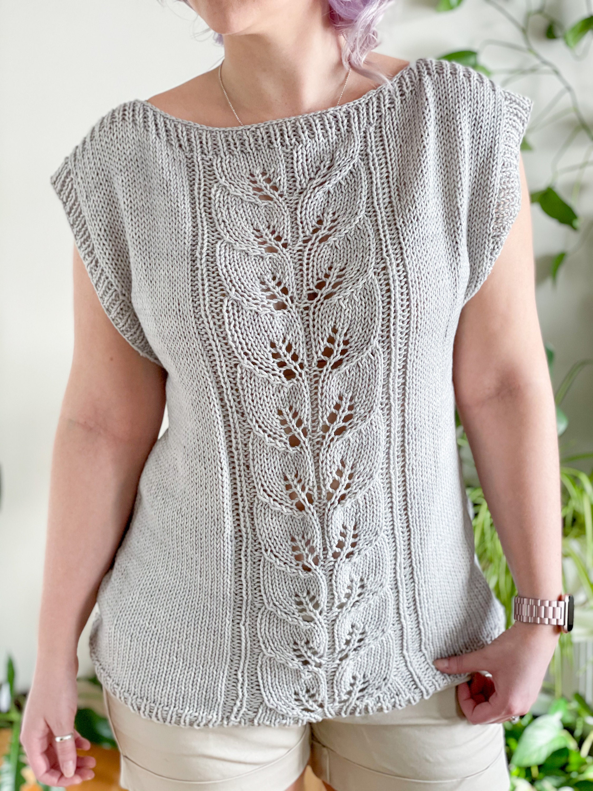 Adoe Lace Jacket Sizes XS-2XL PDF Knitting Pattern