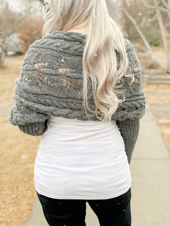 Cables Sweater Scarf Scarf 
