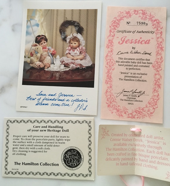 hamilton heritage dolls jessica