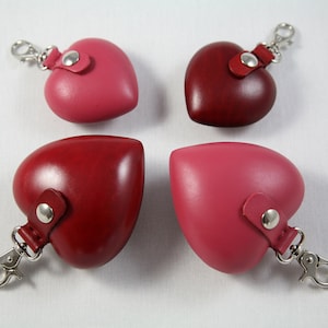 Leder Herz Geldbörse,das Original,hart Leder Geldbeutel,Schlüsselring und Geldbeutel,Leder Beutel,geformtes Leder Leder Geldbörse,rosa Herz Geldbeutel