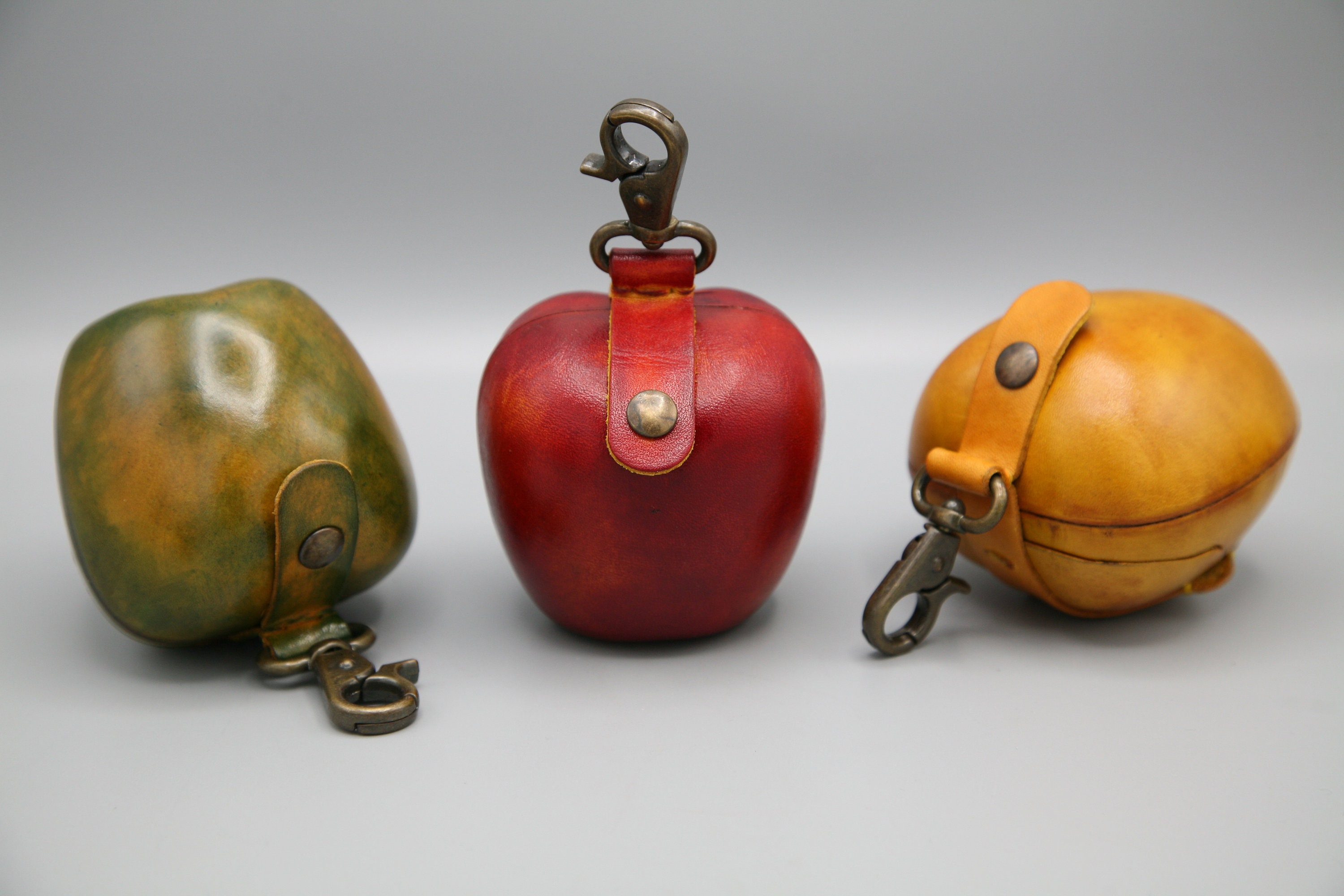 Apple Leather Coin Purse,hard Leather Purse,leather Money Apple Leather Coin Purse,hard Leather Purse,leather Money