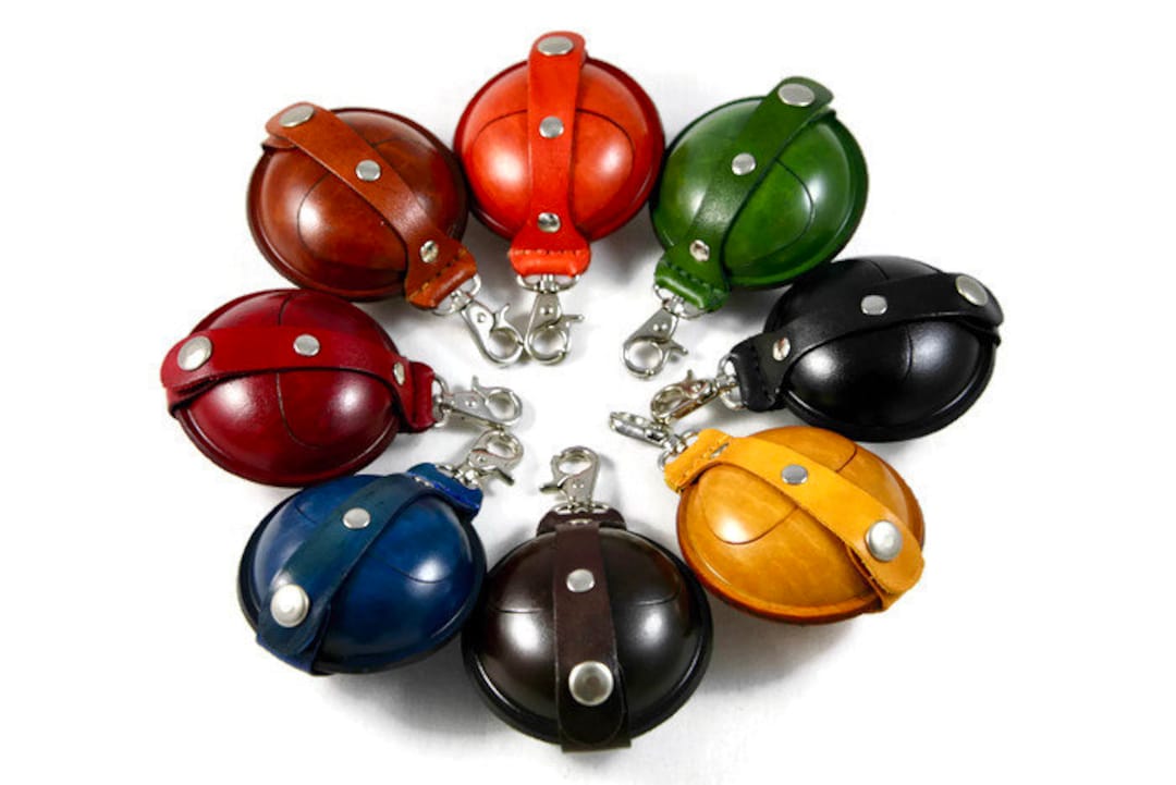 Round Large Size Coin Purse With Silver Colour Clip You Can Add ...
