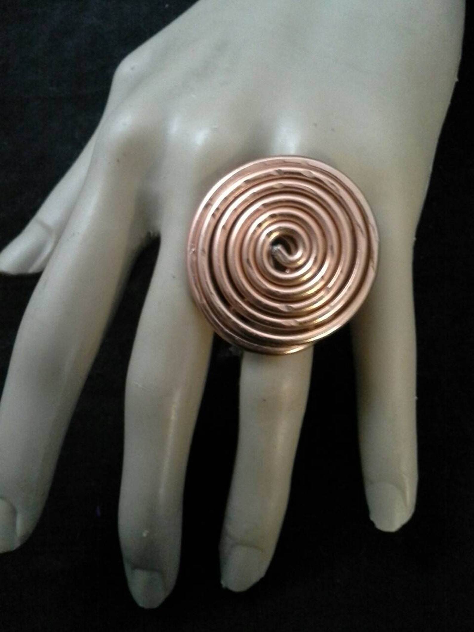 Wire Ring, Wire Wrapped, Statement Ring, Large Ring, Extra Large Ring ...