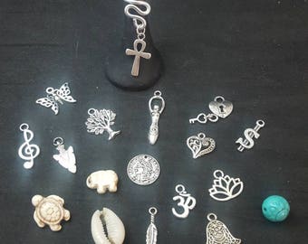 Choose Your Charm Loc Jewelry, Hair Jewelry, Dreadlock Cuff, Dreadlock Beads, Dread Coil, Dreadlock Jewelry, Loc Beads, Braid Beads, Cuff