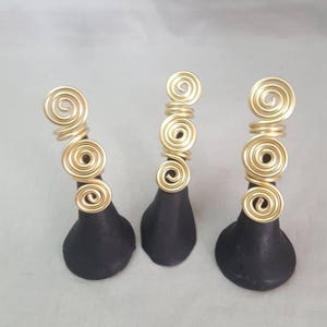3 Pc Set Loc Jewelry, Hair Jewelry, Dreadlock Cuff, Dreadlock Beads, Dread Coil, Dreadlock Jewelry, Loc Beads, Braid Beads, Cuff