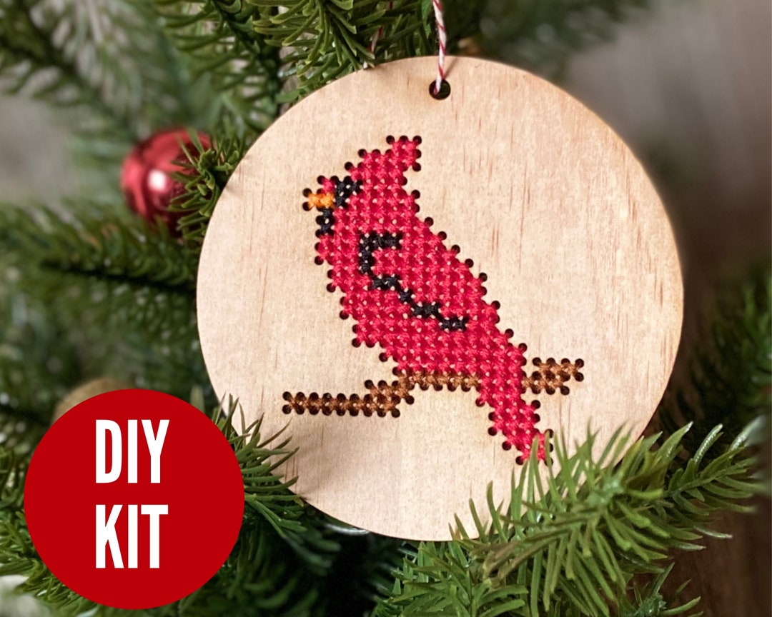 New cross stitch ornament kits for your handmade holiday – Red Gate  Stitchery