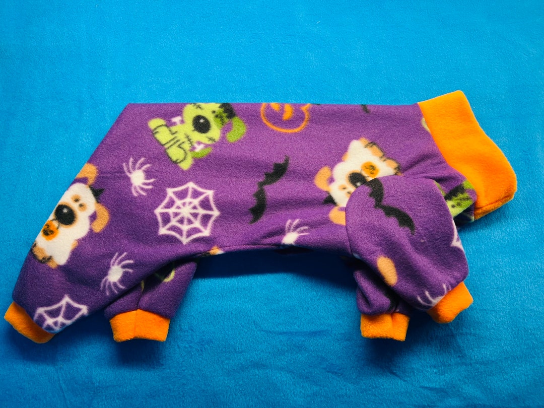 Halloween Fleece Dog Pajamas Jammies Pjs Onesies Etsy