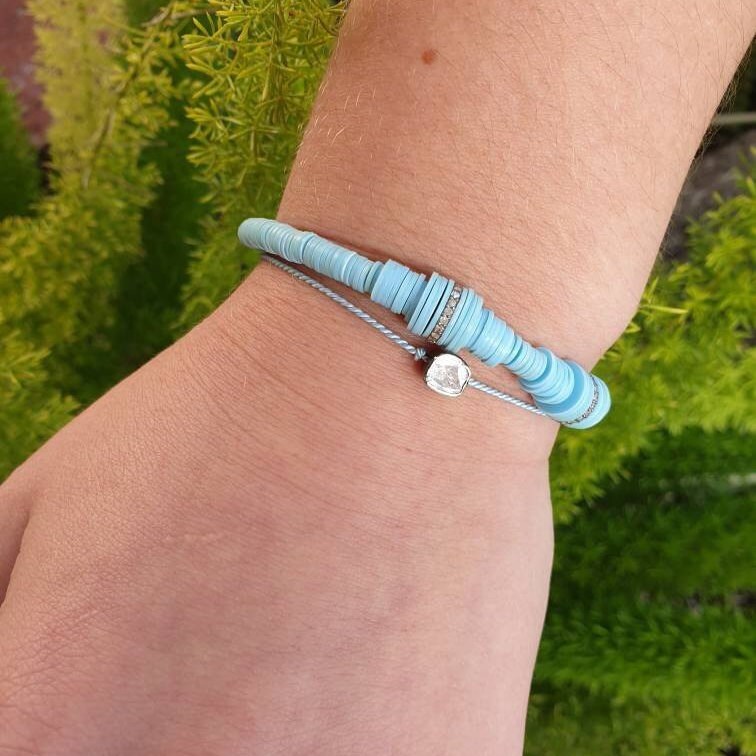 Polki Diamond String Bracelet Rose Cut Diamond Bracelet Etsy