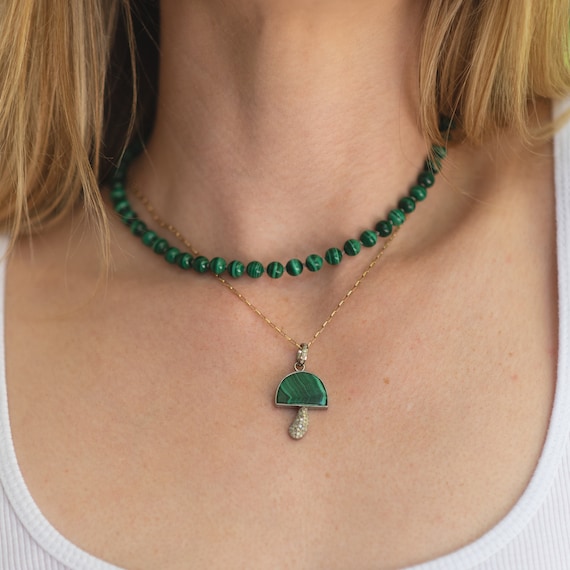 Diamond outlet mushroom pendant