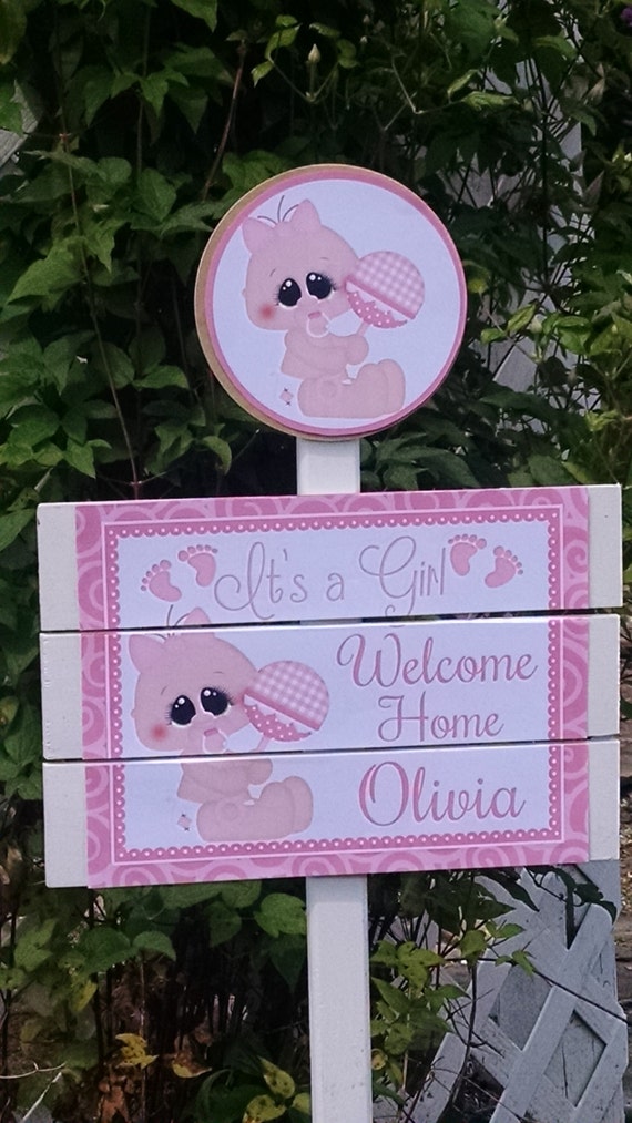 Home Baby Yard Sign Etsy